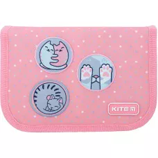 Пенал Kite 1 від., 2 відв., з наповненням K22-622H-9 Hugs&Kittens