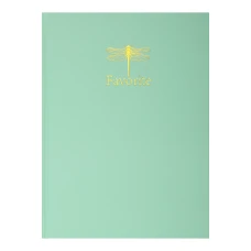Книга канцелярська FAVOURITE, PASTEL, А4, 96 арк., кліт, офсет, тверда лам. обкл, м'ятна, BM.2400-438