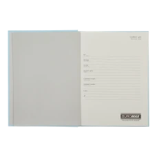 Книга канцелярська FAVOURITE, PASTEL, А4, 96 арк., кліт, офсет, тверда лам. обкл, м'ятна, BM.2400-438
