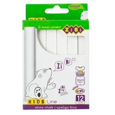 Крейда біла квадратна, 12 шт., KIDS Line, ZB.6703-12 Zibi