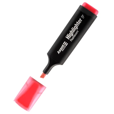 Маркер Highlighter D2501, 1-5 мм клиноп., рожевий