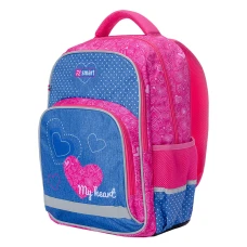 Рюкзак шкільний Smart SM-04 My heart 42*30*18см., 558179