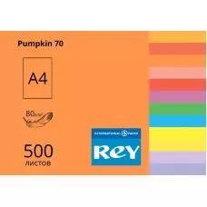 Папір кольоровий REY Adagio А4 80г/м2, 500 арк. інтенсив Pumpkin 70, гарбузовий
