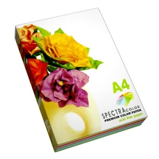 Папір кольоровий Spectra Color-Rainbow A4 75 г/м2, 5*50/250арк, Pack Ciber неон IT82 О