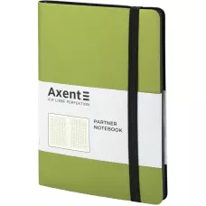 Книга записна Partner, 125*195, 96арк, кліт. салатовий 8206-09-A