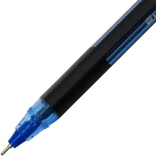 Ручка масляна Hiper Accord Black+ 0,7 мм. cиня, HO-550 B