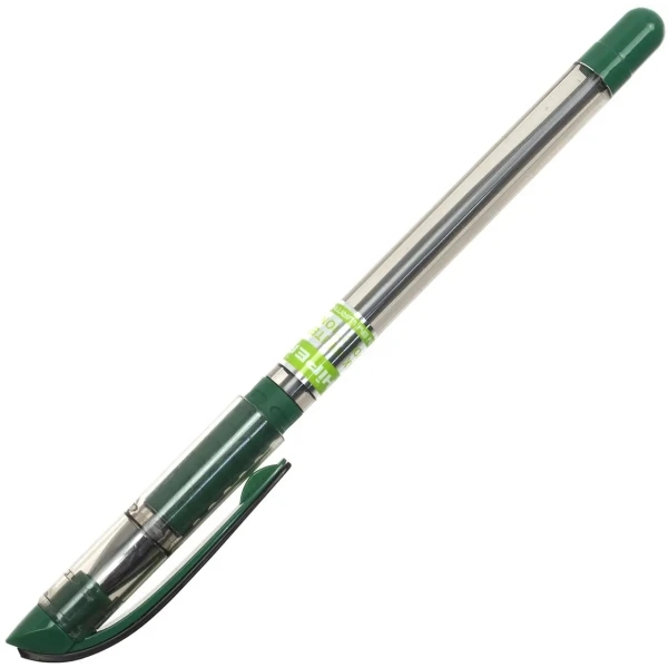 Ручка масляна Hiper Max Writer Evolution 0,7 мм. зелена, HO-335-ES