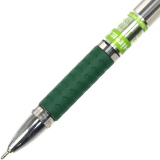 Ручка масляна Hiper Max Writer Evolution 0,7 мм. зелена, HO-335-ES