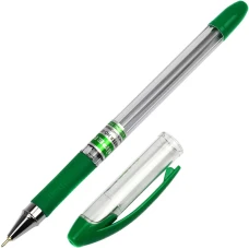 Ручка масляна Hiper Max Writer 0,7 мм. зелена, HO-335