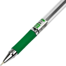 Ручка масляна Hiper Max Writer 0,7 мм. зелена, HO-335
