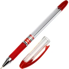 Ручка масляна Hiper Max Writer 0,7 мм. червона, HO-335
