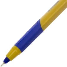 Ручка масляна тригранна Hiper Shark 0,7 мм. синя, НО-200