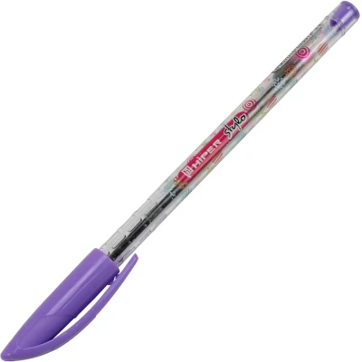 Ручка масляна Hiper Stylo 0,6 мм. фіолетова, HO-545