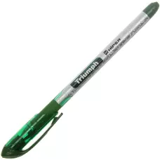 Ручка масляна Hiper Triumph 0,7 мм. зелена, HO-195