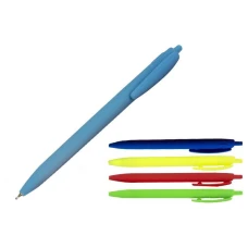 Ручка масляна автоматична Hiper Soft-touch 0,7 мм. синя, НА-170