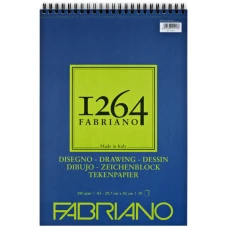 Альбом на спіралі для рисунку 1264 А3,180г/м2, 50л, Fabriano
