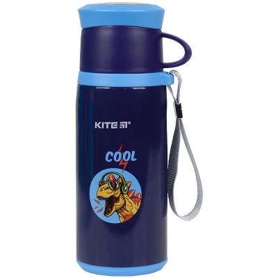 Термос Cool 350 мл, синій K21-305-02 Kite