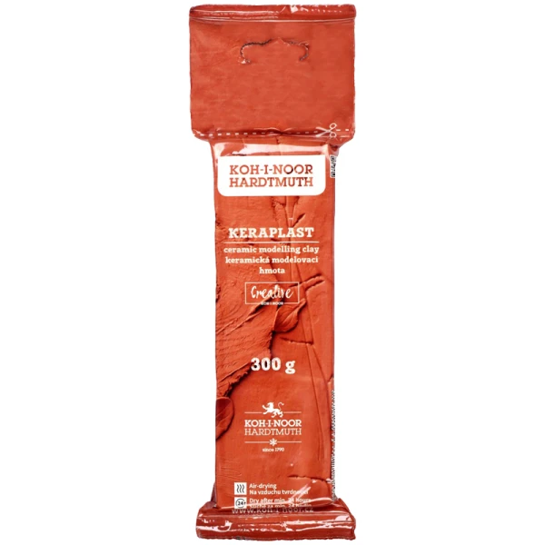 Пластилін Keraplast, 300г., теракотовий, 131709 Koh-i-noor