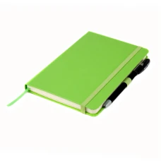 Книга записна Partner, 125*195, 96арк, кліт, салатовий 8201-04-А