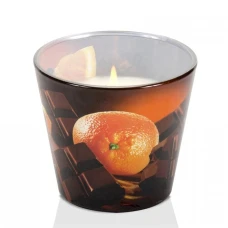 Свічка ароматична в склі "Chocolate-orange" 115г.