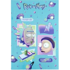 Блокнот термобіндер А5 64арк. нелінований Rick and Morty RM23-193-2 Kite