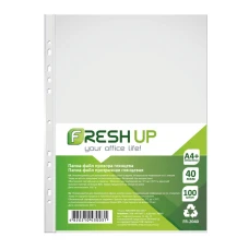 Папка-файл, A4, PP 40мкм., глянцевий, уп.100шт., FR-2040 Fresh Up