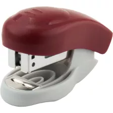 Степлер Welle-2 пласт., №24/6, 10 арк., червоний, 4810-06-A