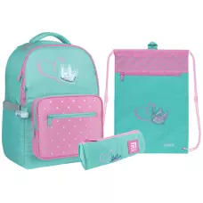 Набір рюкзак + пенал + сумка для взуття Kite SET_K22-770M-3 Charming