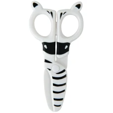 Ножиці дитячі пластикові, безпечні, 12см. Zebra K22-008-02 Kite
