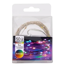 Гірлянда "Роса" 50 LED, різнокольорова, 5 м, від USB, 9133-007
