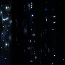 Гірлянда-штора 200 LED, біла, 3*2 м, від USB, 9133-020