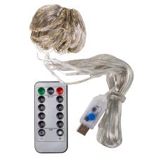 Гірлянда-штора 300 LED, різнокольорова, 3*3 м, від USB, 9133-024