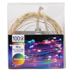 Гірлянда "Роса" 100 LED, кольорова, 10 м, від USB, 9133-010