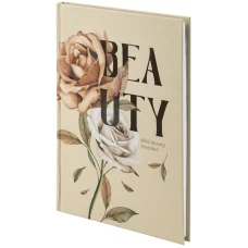 Книга записна тверда обкл. А5, 96 арк., кліт., Beauty 8459-7-A