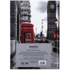 Книга записна тверда обкл. А5, 96 арк., кліт., R&B Telephone 8457-5-A