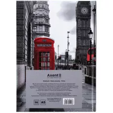 Книга записна тверда обкл. А5, 96 арк., кліт., R&B Telephone 8457-5-A