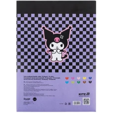 Картон кольоровий двостор. (10арк/10кол), А4 Kuromi HK24-255-2 Kite