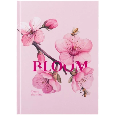 Книга записна тверда обкл. А5, 96 арк., кліт., Bloom 8459-8-A