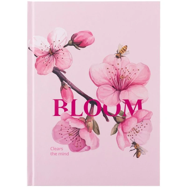 Книга записна тверда обкл. А5, 96 арк., кліт., Bloom 8459-8-A