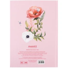 Книга записна тверда обкл. А5, 96 арк., кліт., Love 8459-6-A