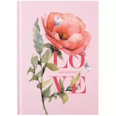 Книга записна тверда обкл. А5, 96 арк., кліт., Love 8459-6-A