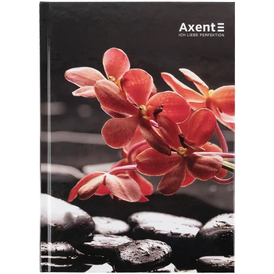 Книга записна тверда обкл. А5, 96 арк., кліт., R&B Flower 8457-7-A
