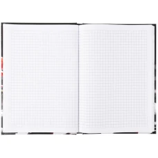 Книга записна тверда обкл. А5, 96 арк., кліт., R&B Flower 8457-7-A