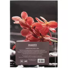 Книга записна тверда обкл. А5, 96 арк., кліт., R&B Flower 8457-7-A