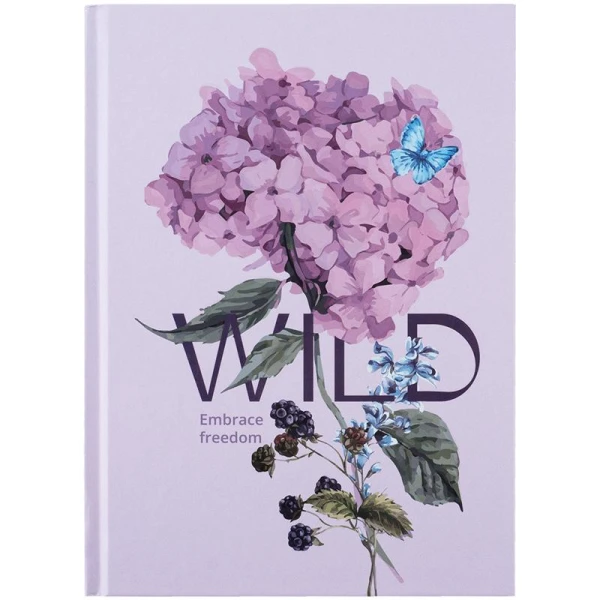 Книга записна тверда обкл. А5, 96 арк., кліт., Wild 8459-5-A