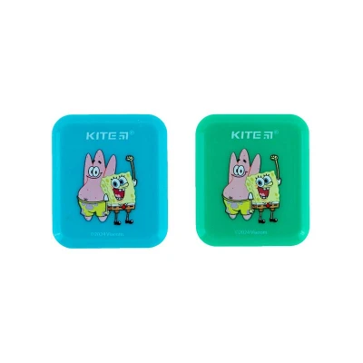 Точилка з контейнером прямокутна Sponge Bob SB24-116 Kite