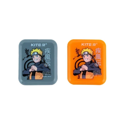 Точилка з контейнером прямокутна Naruto NR24-116 Kite