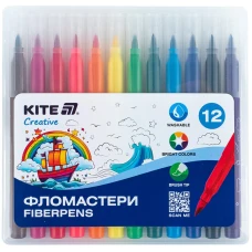 Фломастери-пензлики, набір 12шт, Kite Creative K-1150