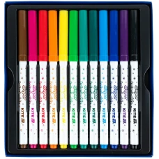 Фломастери, набір 12шт, Kite Creative Superwashable K-1152