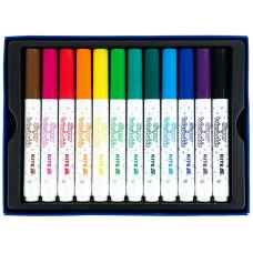 Фломастери, набір 12шт, Kite Creative Superwashable Jumbo K-1155